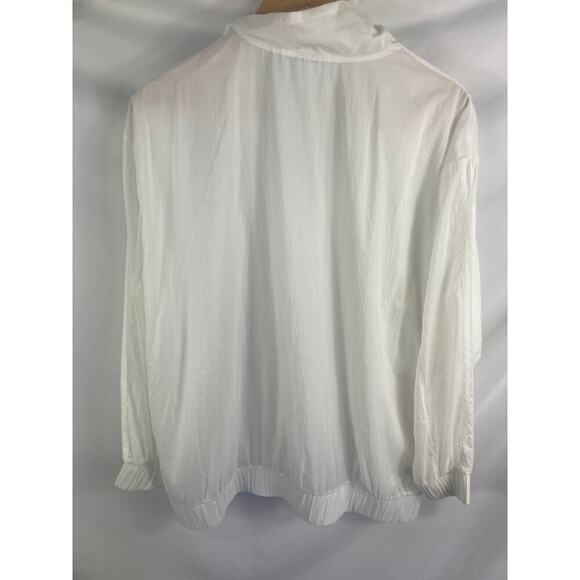 Adidas Adicolor Oversized Ripstop Track Jacket White Size Small - Picture 7 of 7